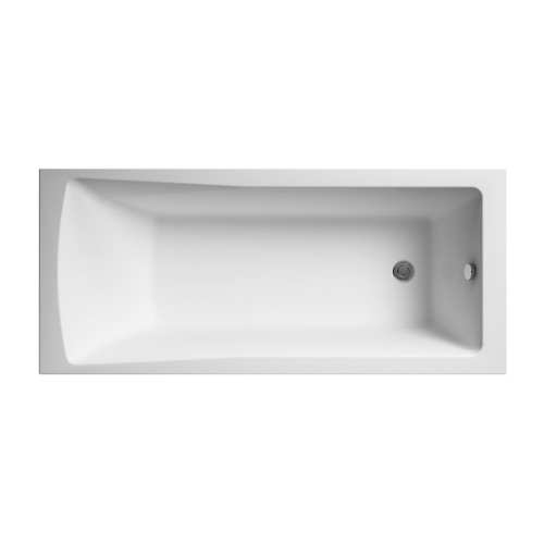 Square Single Ended Bath 1600 x 700mm - VBATH031