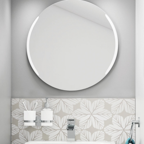 Illuminated Mirror with Demister - Crystal by Voda Design