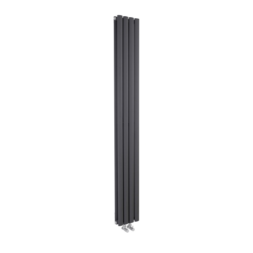 Compact Designer Radiator - 1800 x 236mm - Anthracite - VHEA003