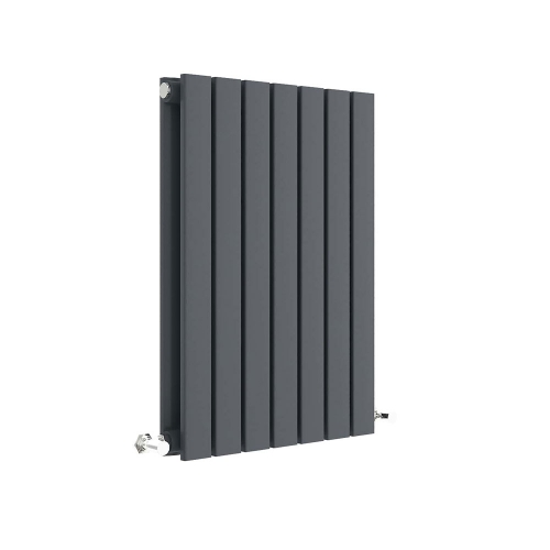 Horizontal Double Panel Radiator 600 x 412 - Anthracite - VHEA027