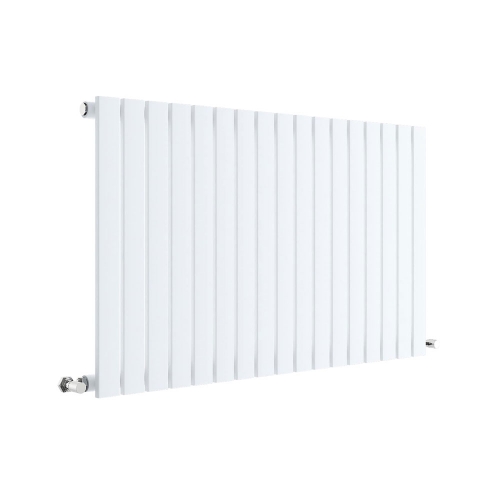 Horizontal Single Panel Radiator 600 x 992 - Satin White - VHEA067