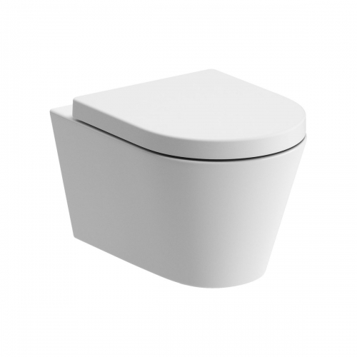Series4 Rimless Wall Hung WC & Soft Close Seat