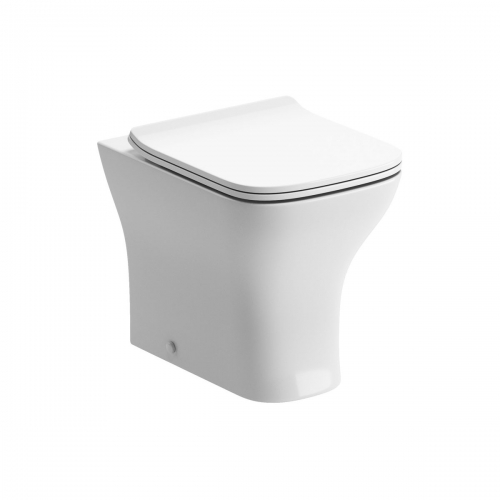 Series3 Rimless Comfort Height Back To Wall WC & Slim Soft Close Seat
