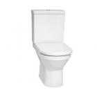 VitrA S50 Close Coupled Toilet Open Back WC with Cistern and Seat