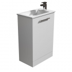 530mm White Vanity Unit & Basin - Alpine