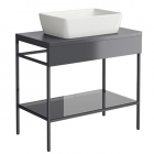 Synergy Berg 800mm Floor Mounted Console Unit Only (Basin Sold Separately)