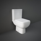 RAK Series 600 Full Access Close Coupled Modern Toilet with Soft Close Seat