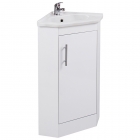 Corner Vanity Unit & Basin - 1 Door