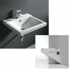 Geo Wall Hung Basin & Toilet Set With Bottle Trap - Includes Tap & Waste