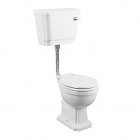 Low Level Traditional Toilet, Cistern & Seat