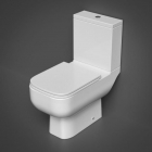 RAK Series 600 Full Access Close Coupled Modern Toilet with Sandwich Seat