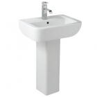 Options 600 1 Tap Hole Basin And Pedestal