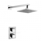 Square Fixed Head Thermostatic Concealed Shower