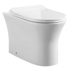 Back To Wall Rimless Toilet & Soft Close Seat - F10 By Voda Design