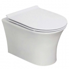 Wall Hung Rimless Toilet & Soft Close Seat - F10 By Voda Design