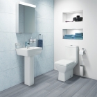 Synergy Valencia Full 4 Piece Cloakroom Suite