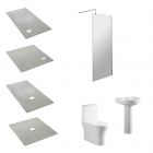 Full Wetroom Suite - All Sizes  Available Including Toilet & Basin