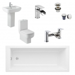 Complete Standard Bathroom Suite - Elite Solo