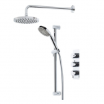 Kinetic Triple Concealed Shower with Head and Kit