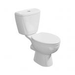 Galaxia Close Coupled WC Toilet with Soft Close Seat