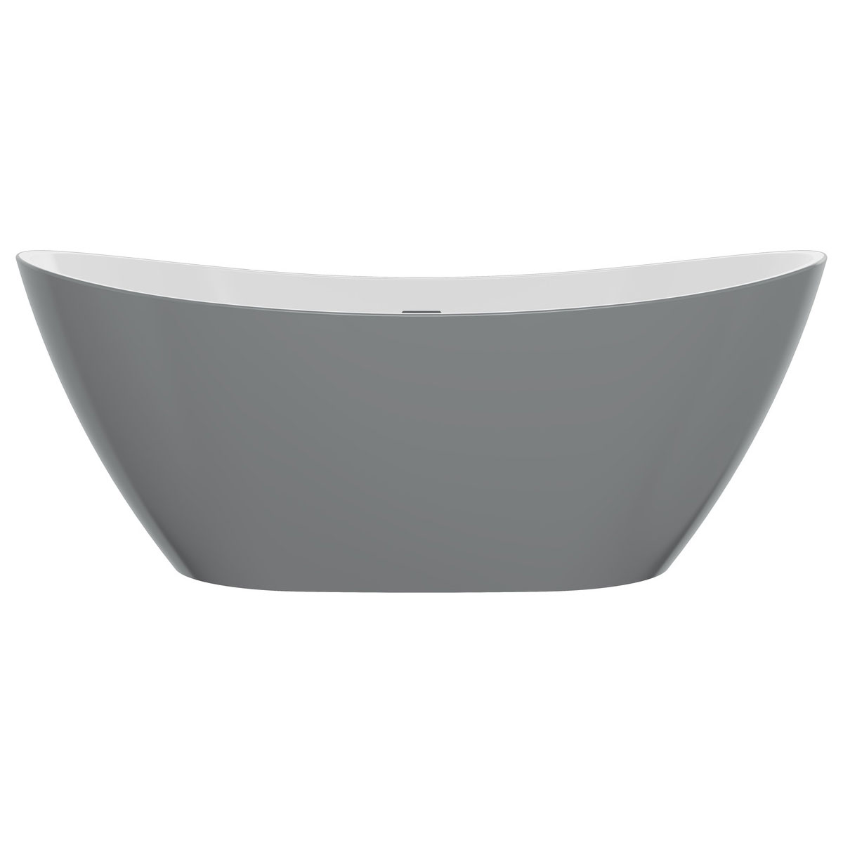 Fairview Freestanding 1700x780x690mm Bath - Grey