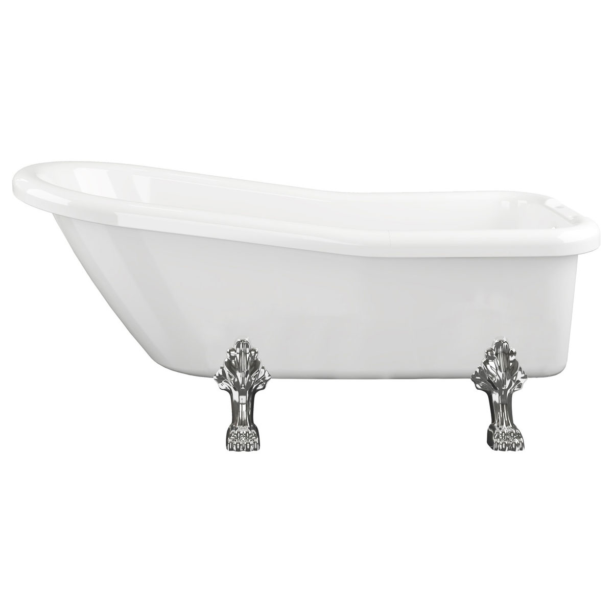Auburn Freestanding 1530x670x760mm 2TH Bath w/Feet