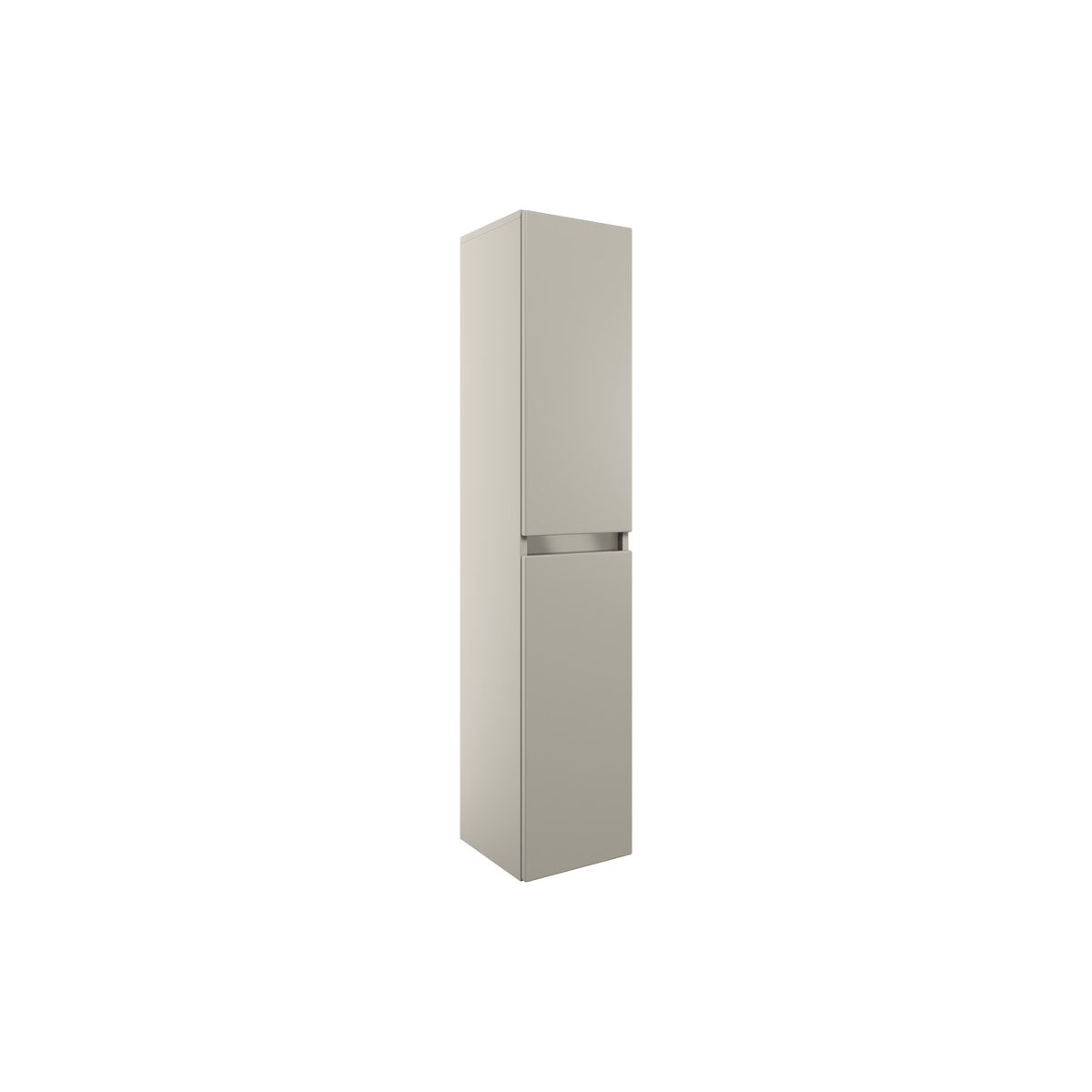 Ashland 300mm 2 Door Wall Hung Tall Unit - Matt Latte
