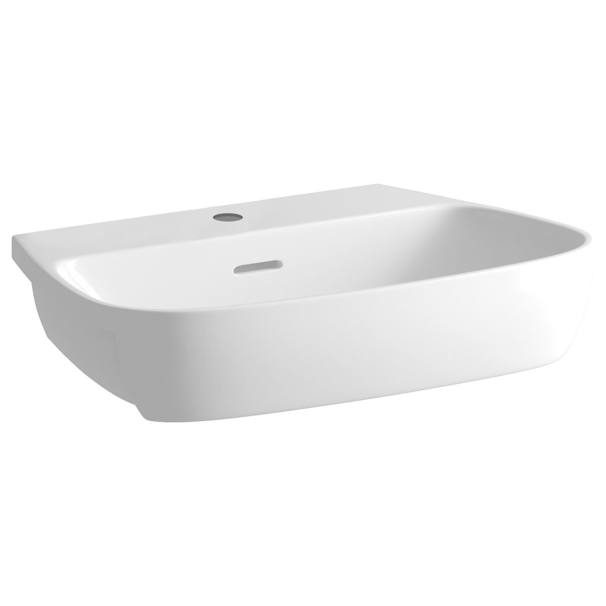 Series1 495x415mm 1TH Semi Recessed Basin