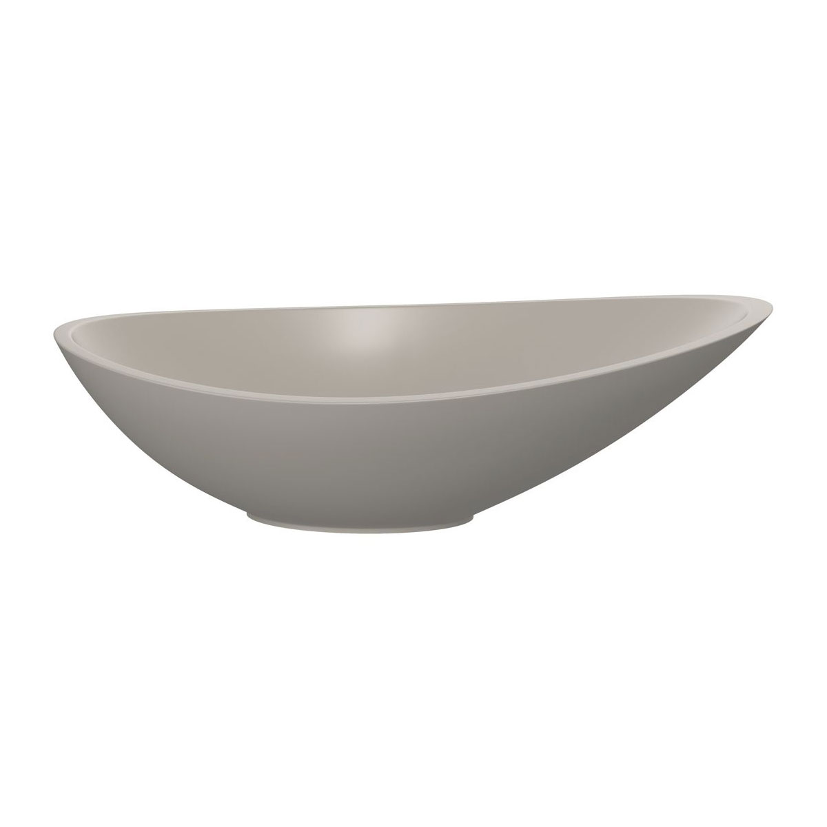 Komati 564x323mm 0TH Resin Washbowl - Latte