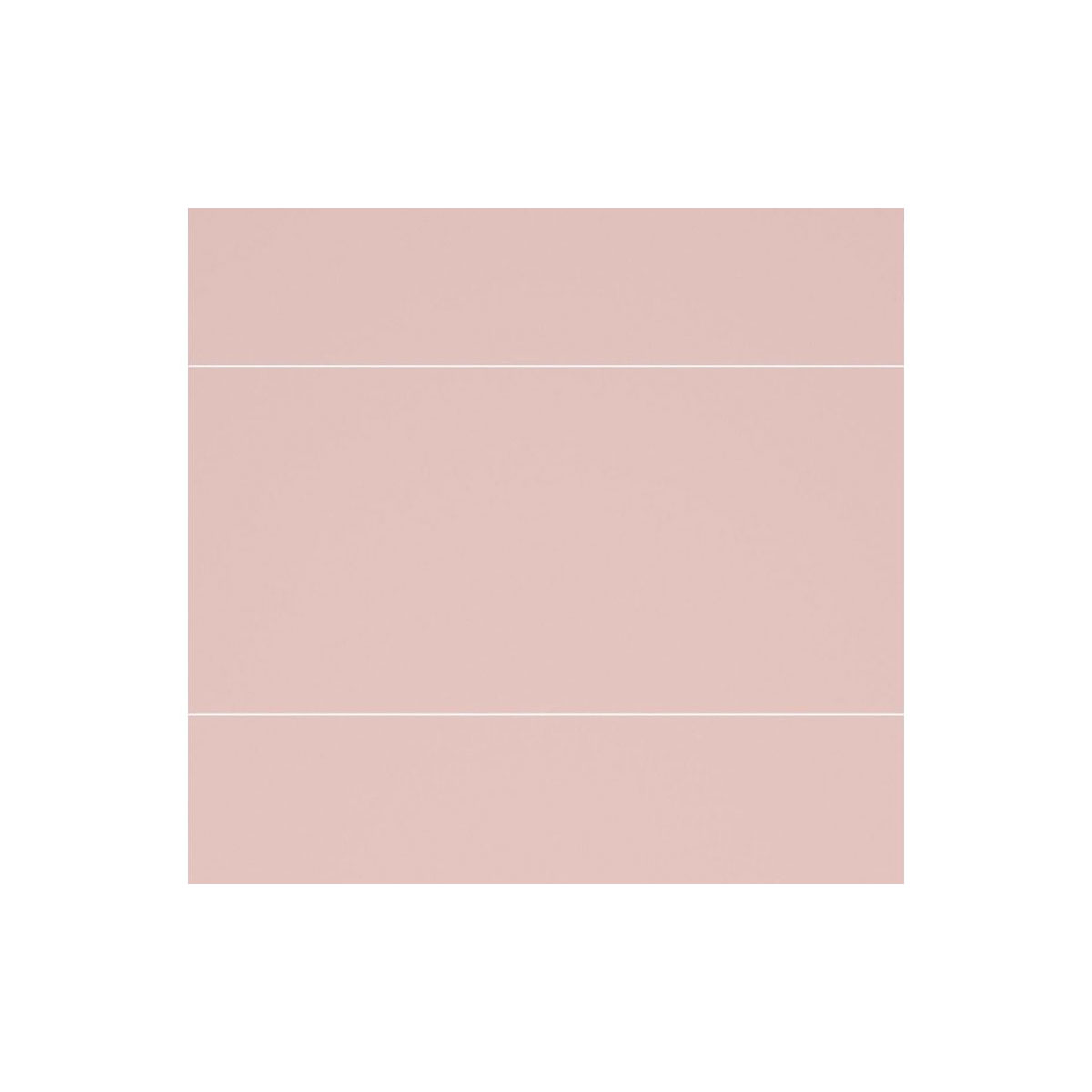 Fibo 2.4m x 0.6m Wall Panels - Dusky Pink (Tile Effect) - Single Panel