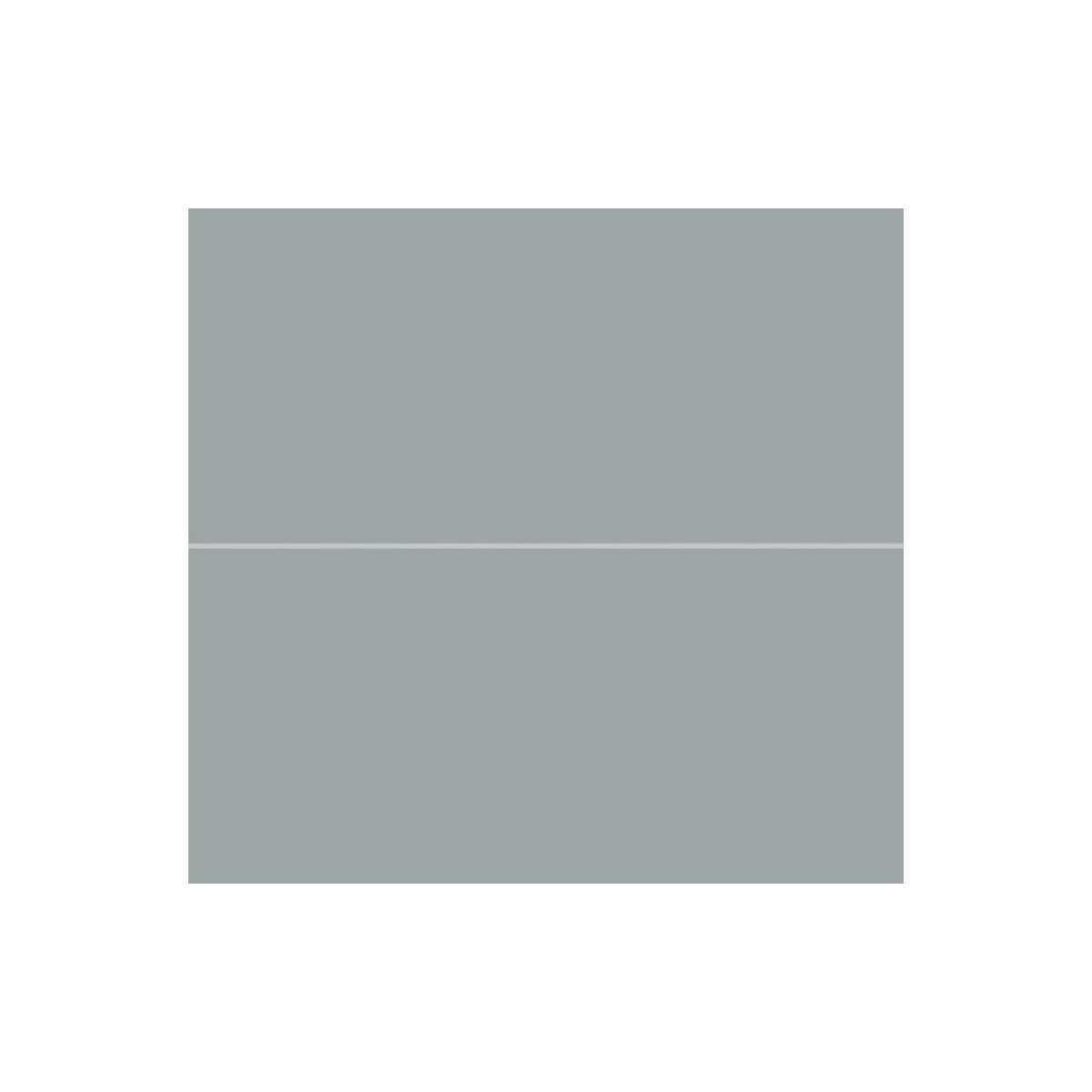 Fibo 2.4m x 0.6m Wall Panels - Medium Grey (Tile Effect) - Single Panel