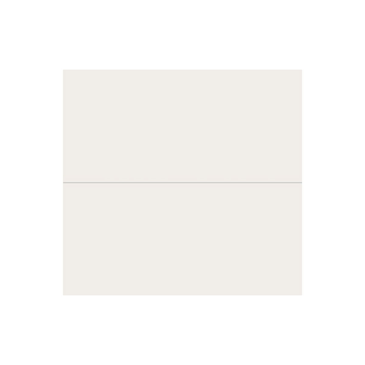 Fibo 2.4m x 0.6m Wall Panels - White Silk 60x60cm (Tile Effect) - Single Panel