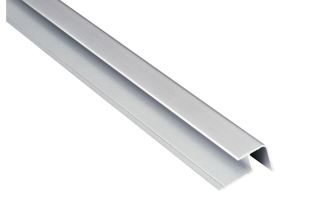 Aluminium Square External Profile 2.4m