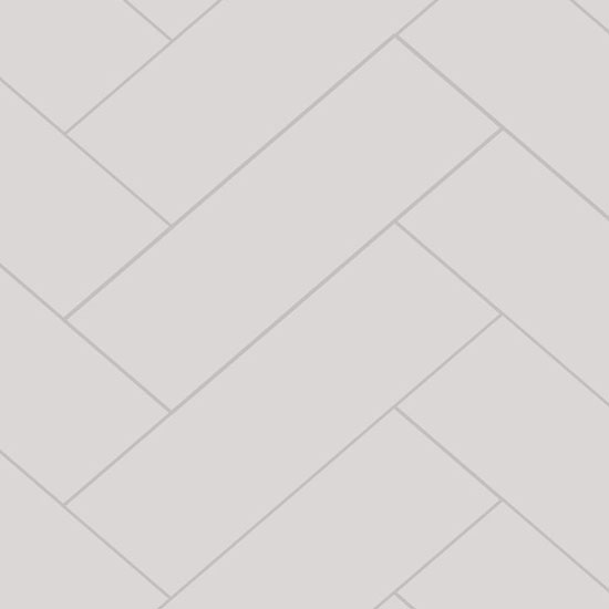 Fibo Urban - 2.4m x 0.6m Wall Panel - White Silk (Herringbone) - Pack Of 2