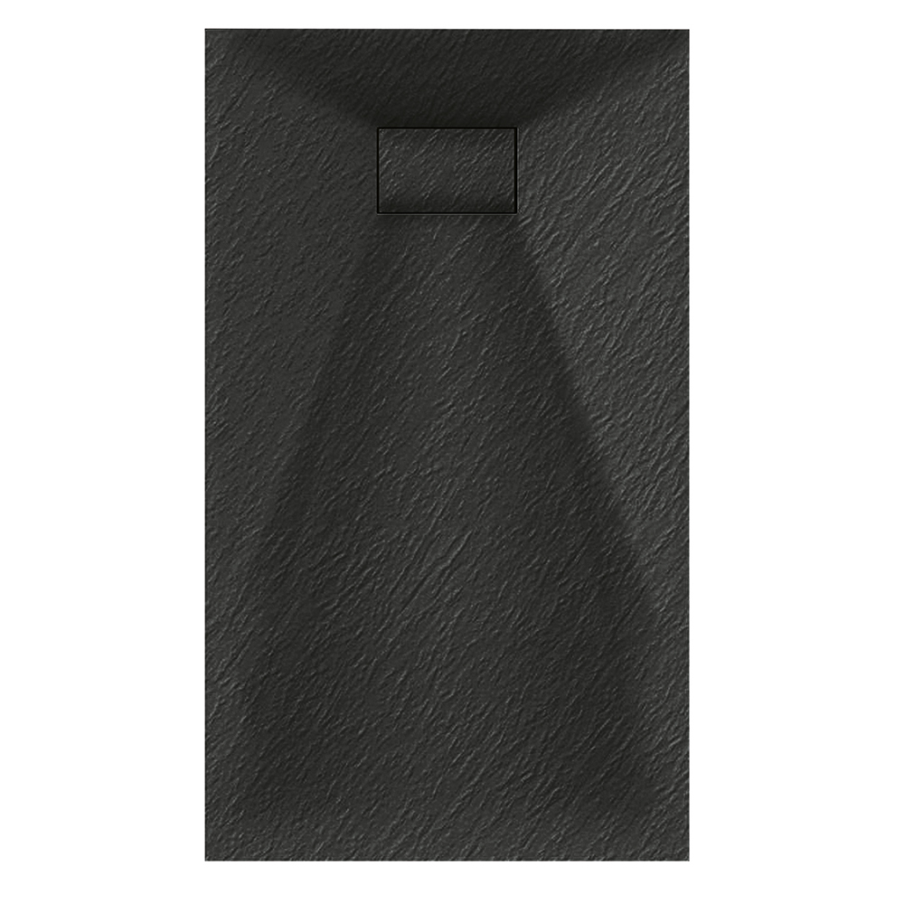 Maya Kai Rectangular Shower Tray 800X1700mm Black
