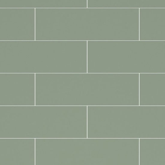 Fibo Urban - 2.4m x 0.6m Wall Panel - Olive Green (Metro Brick) - Single