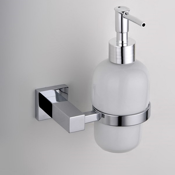 RAK Ceramics Cubis Soap Dispenser and Holder