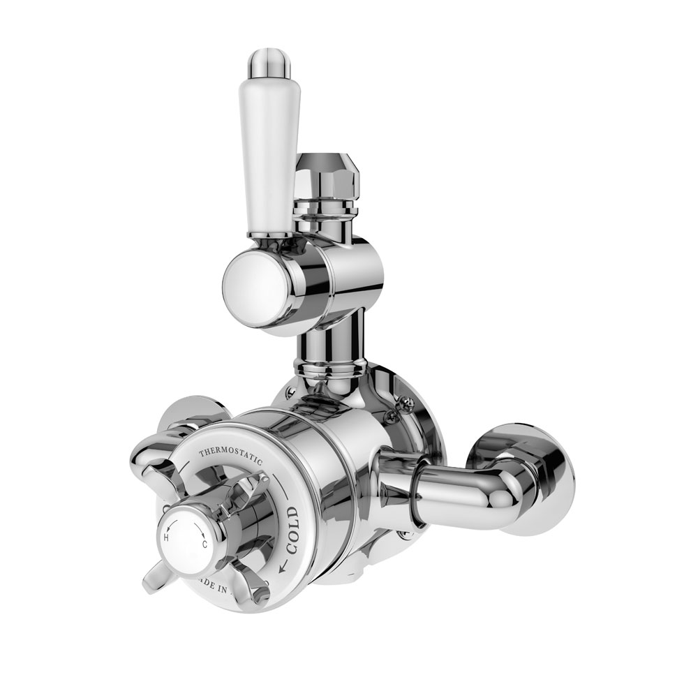Traditional Twin Exposed Shower Valve