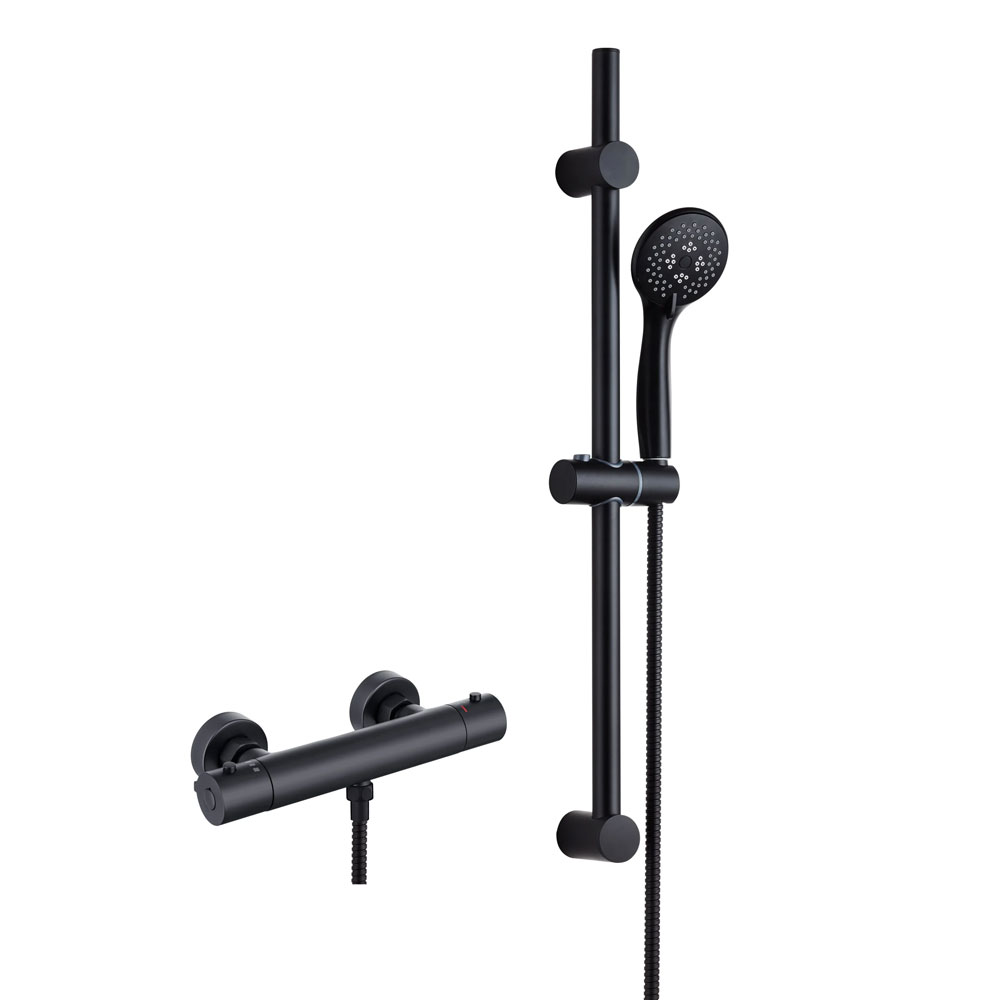 Black Series Cloud Thermostatic Bar Valve & Kit