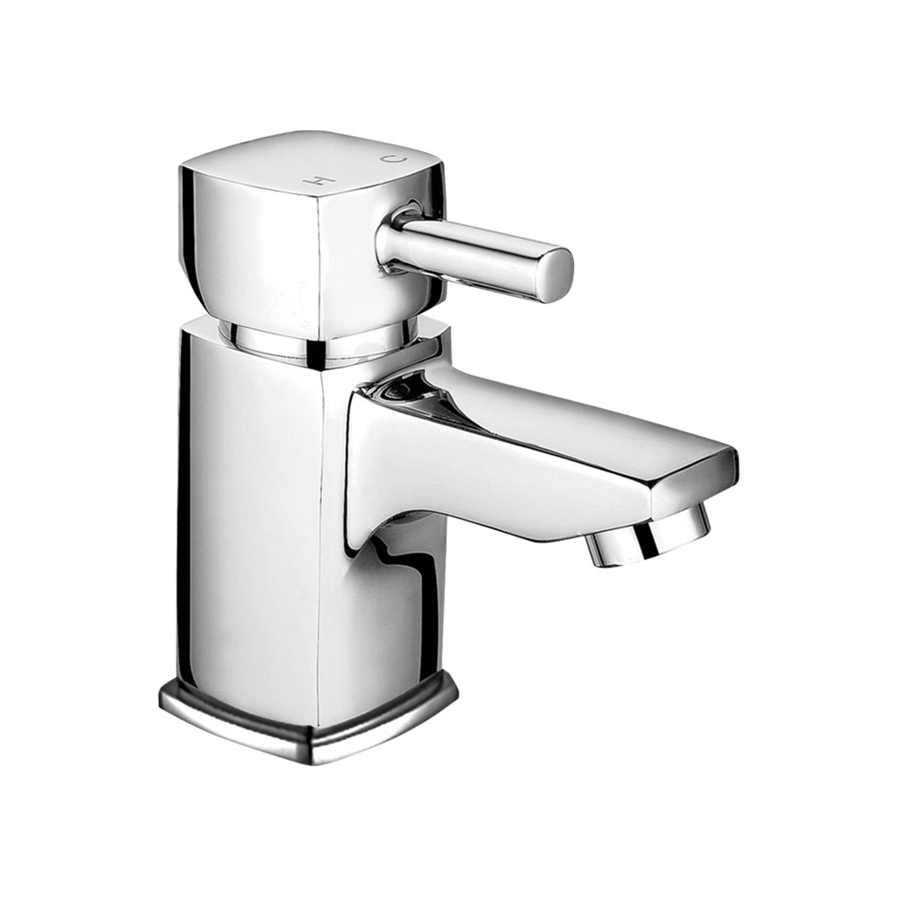 square mono basin mixer tap