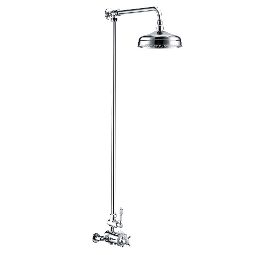 Mackenzie Traditional Exposed Thermostatic Shower Set - By Voda Design