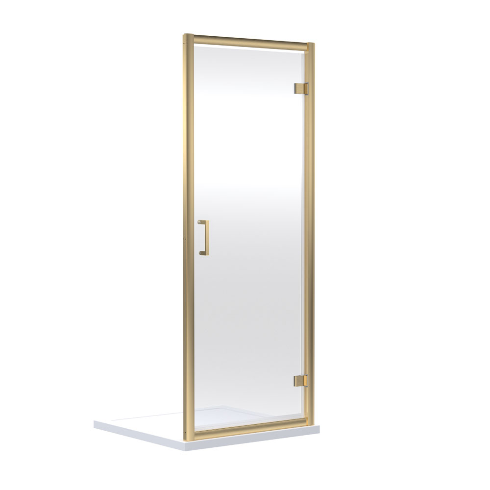 1900 x 900mm Hinged Shower Door - V-HNGE90BB-6