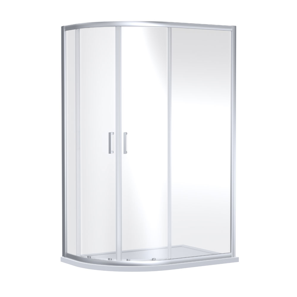 1900 x 1000 x 800mm Offset Quandrant Shower Enclosure - V-QD108-6