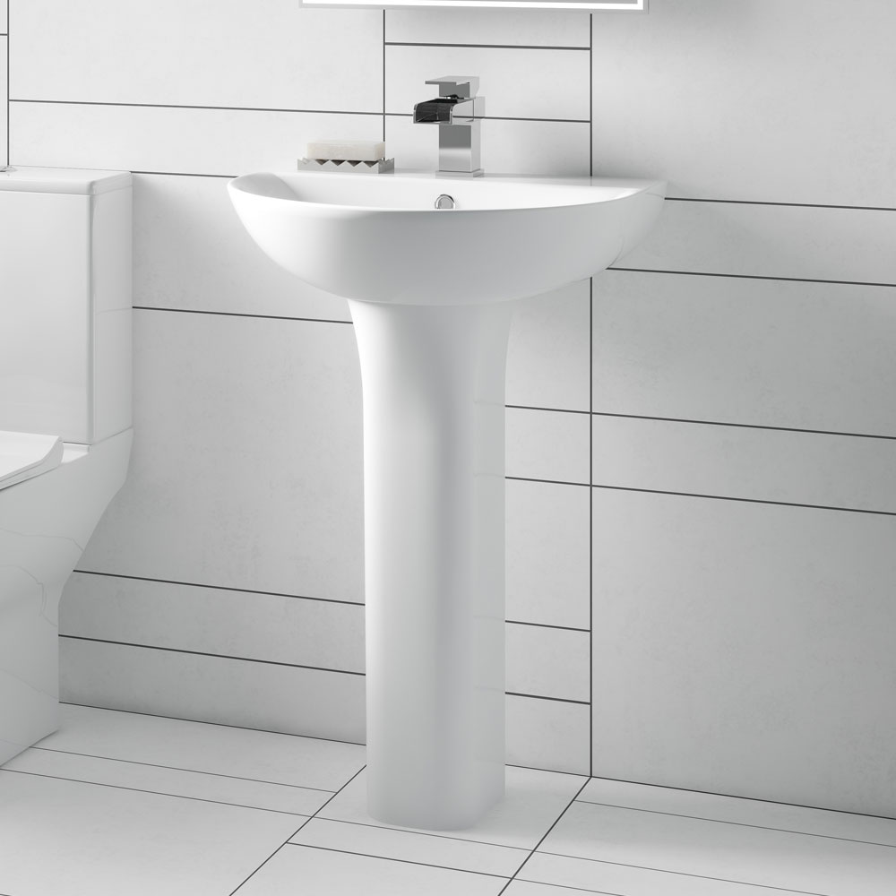 560mm Basin & Pedestal - VBAS019