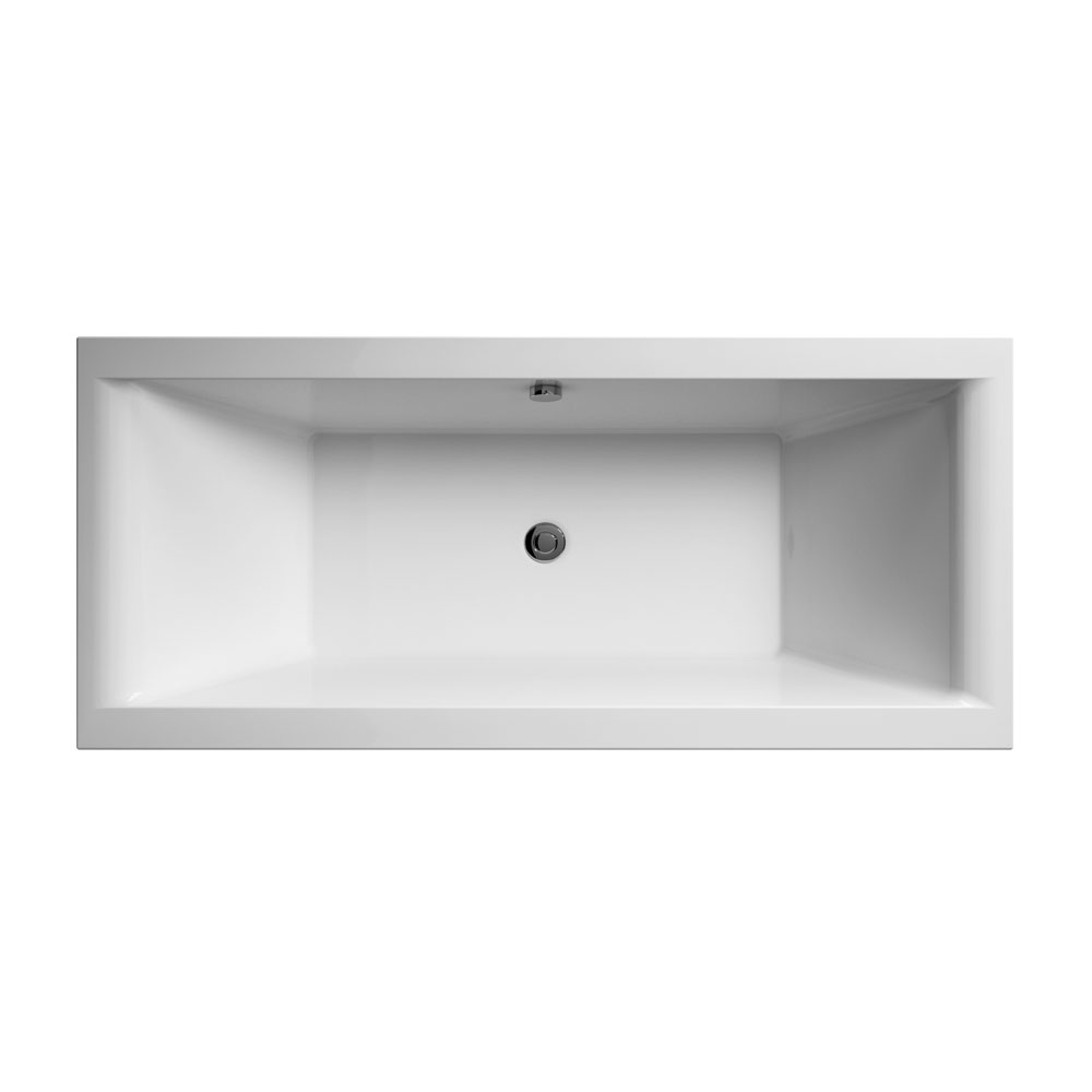 Square Double Ended Bath 1800 x 800mm - VBATH009