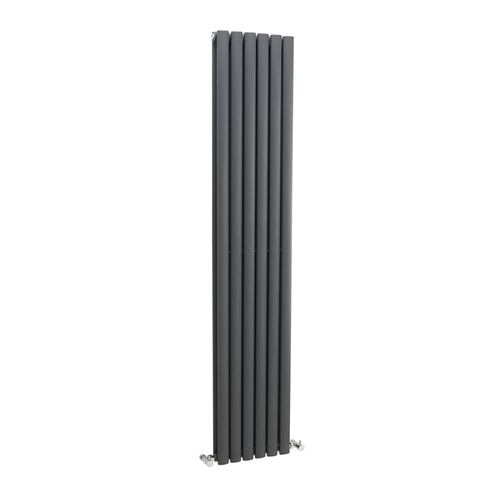 Double Panel Designer Radiator - 1800 x 354mm - Anthracite - VHEA010