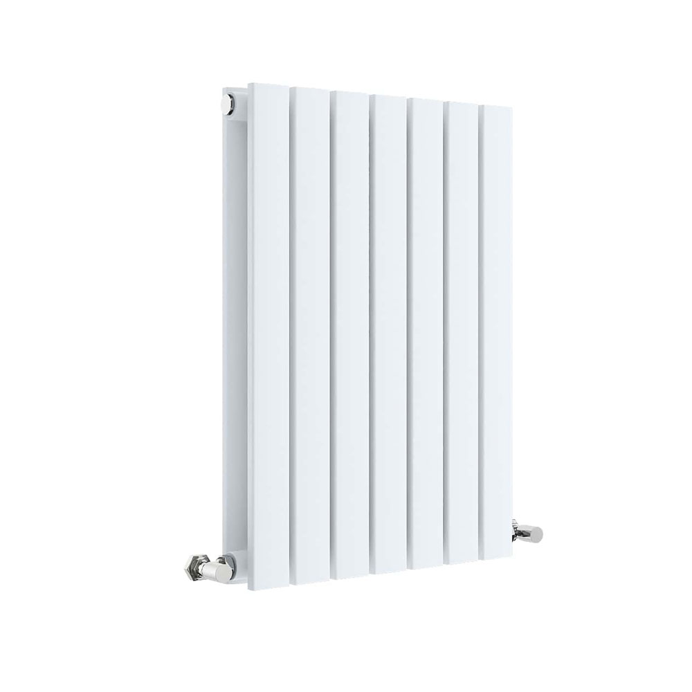 Horizontal Double Panel Radiator 600 x 412 - Satin White - VHEA037